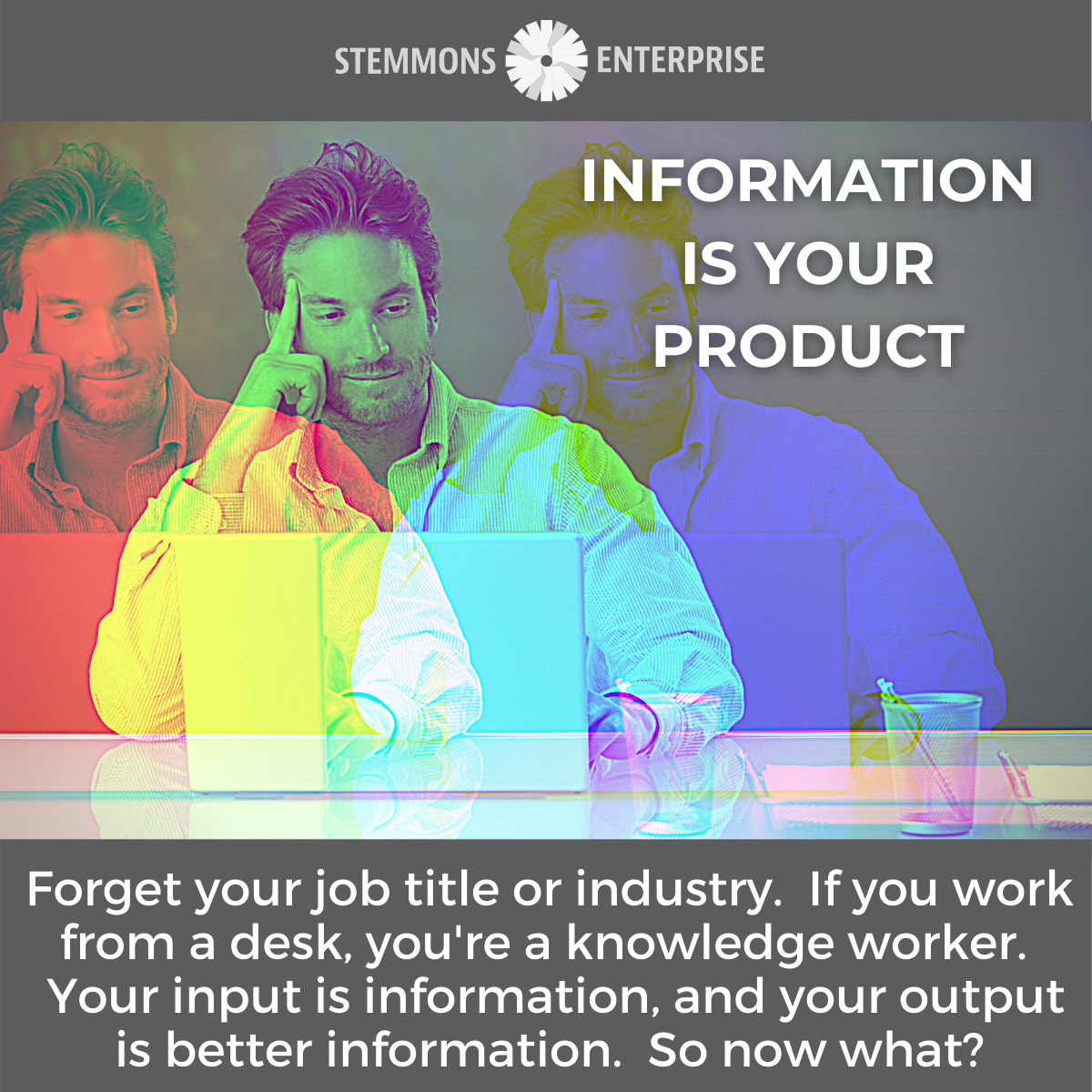 Information is Your Product