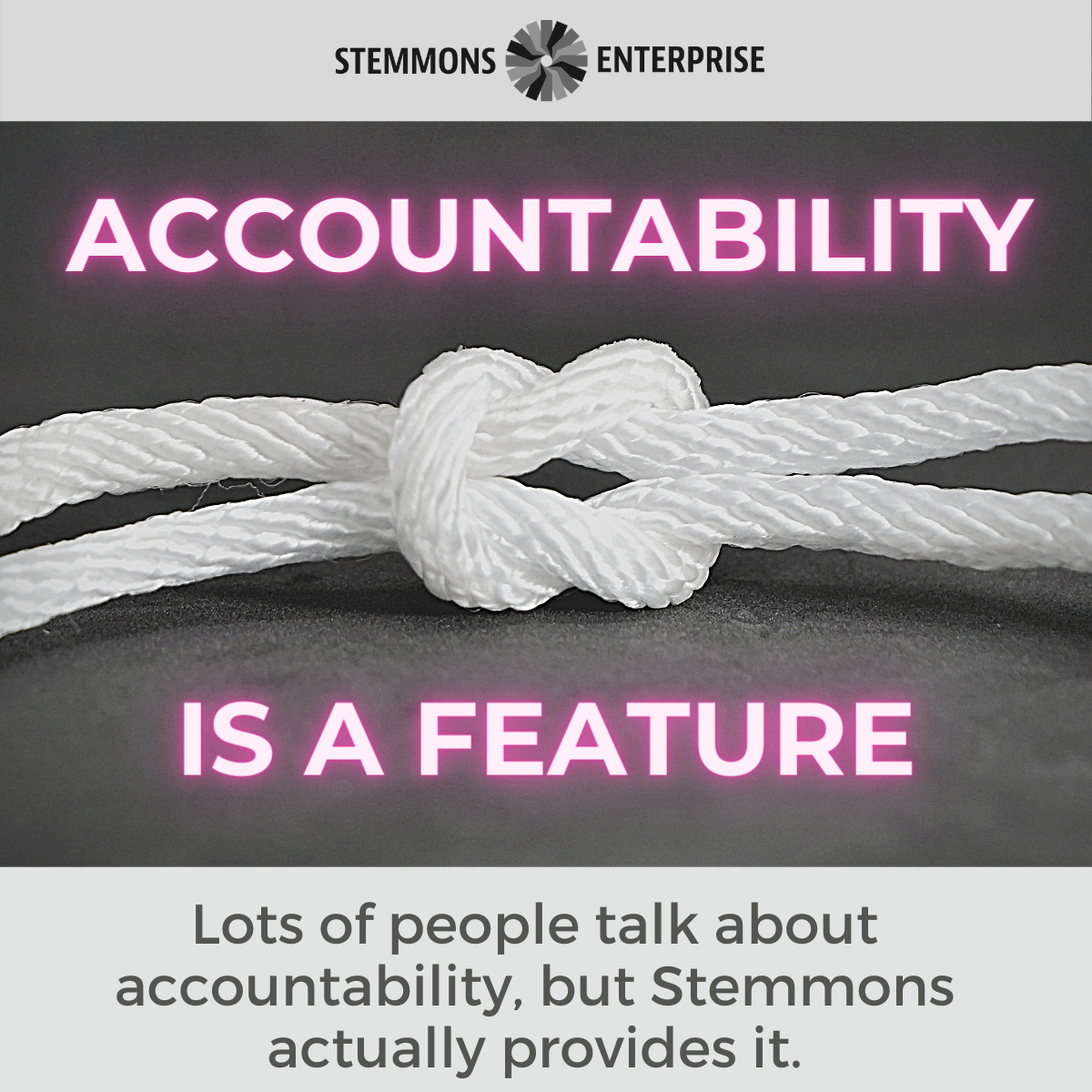 Accountability is a Feature