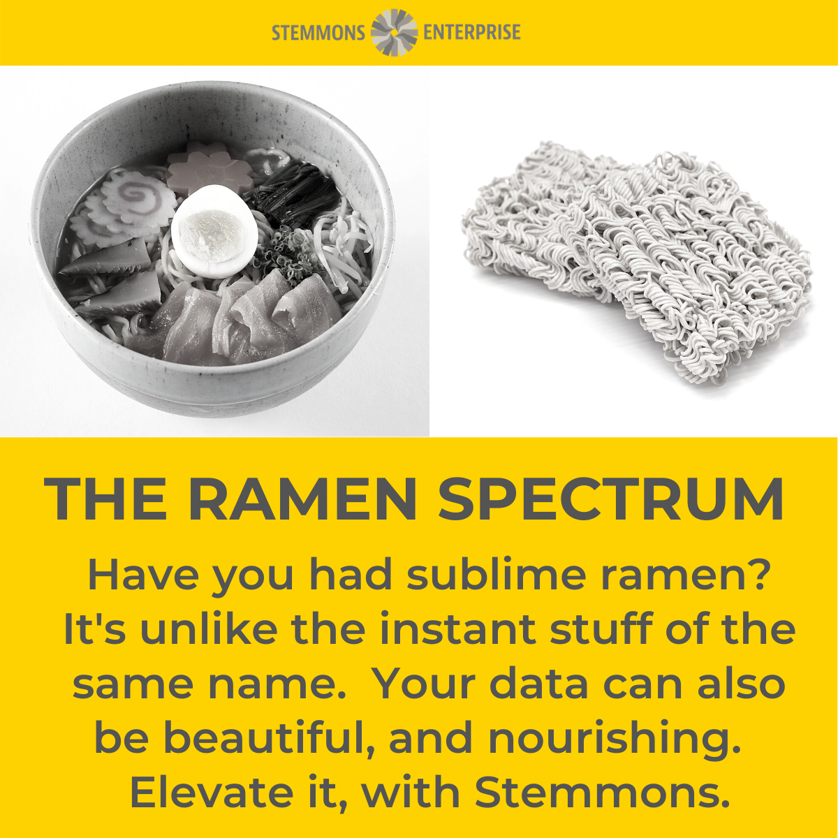 The Ramen Spectrum